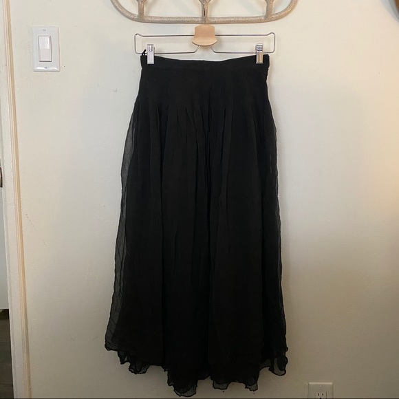 Valentino Flowy Maxi Skirt - Picture 5 of 8